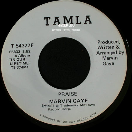 Marvin Gaye - Praise / Praise side B