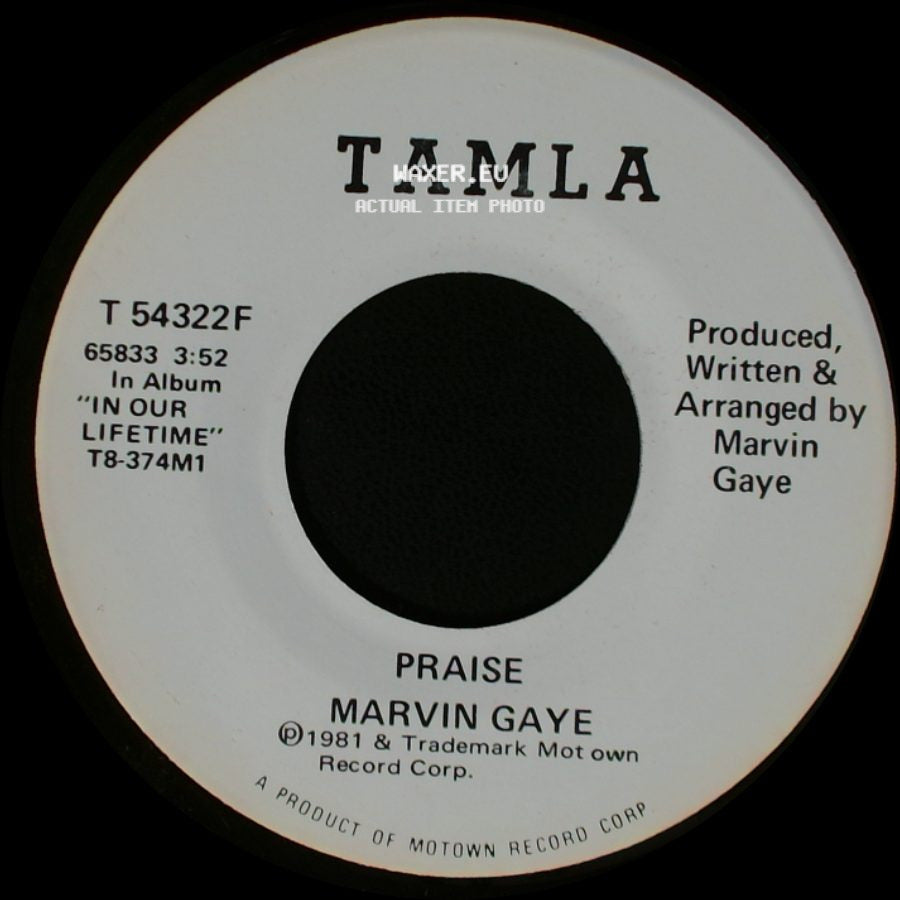 Marvin Gaye - Praise / Praise side B