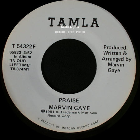 Marvin Gaye - Praise / Praise side B