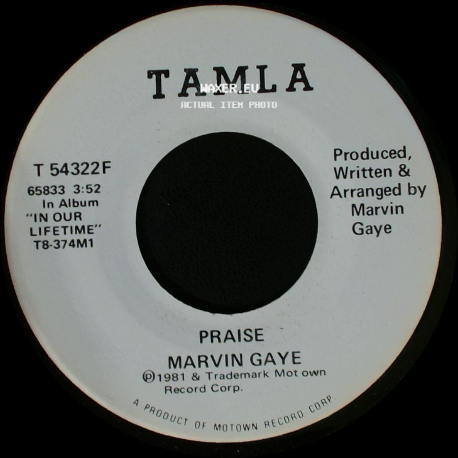 Marvin Gaye - Praise / Praise side A