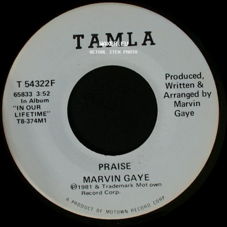 Marvin Gaye - Praise / Praise side A