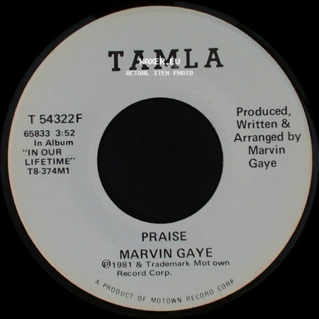 Marvin Gaye - Praise / Praise side A