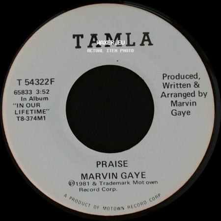 Marvin Gaye - Praise / Praise side B