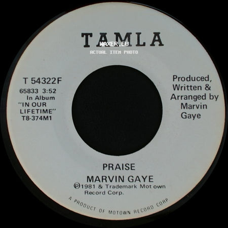 Marvin Gaye - Praise / Praise side A