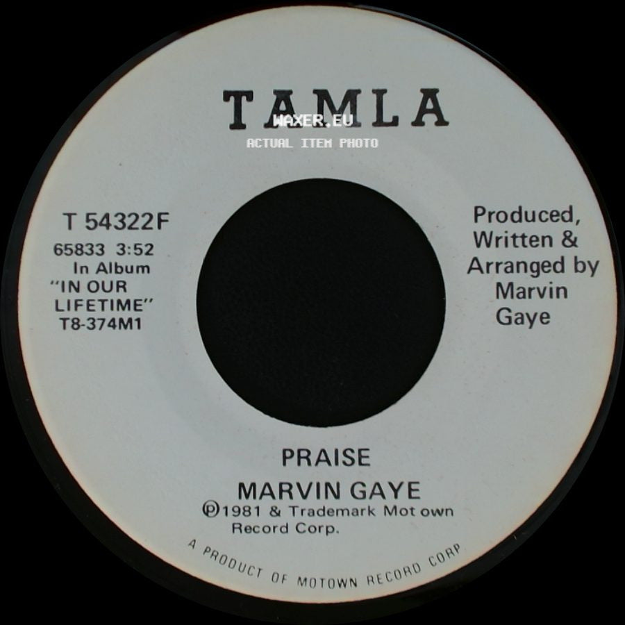 Marvin Gaye - Praise / Praise side A