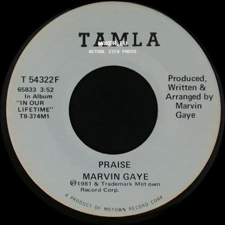 Marvin Gaye - Praise / Praise side B