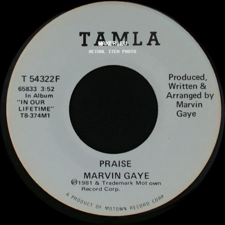 Marvin Gaye - Praise / Praise side B