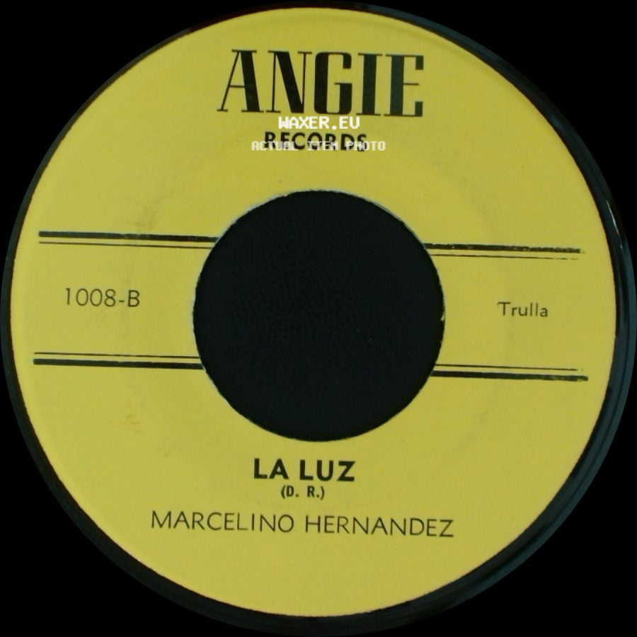 Marcelino Hernandez - Navidad Contigo / La Luz side B