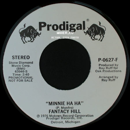 Fantacy Hill - Minnie Ha Ha / Minnie Ha Ha side B