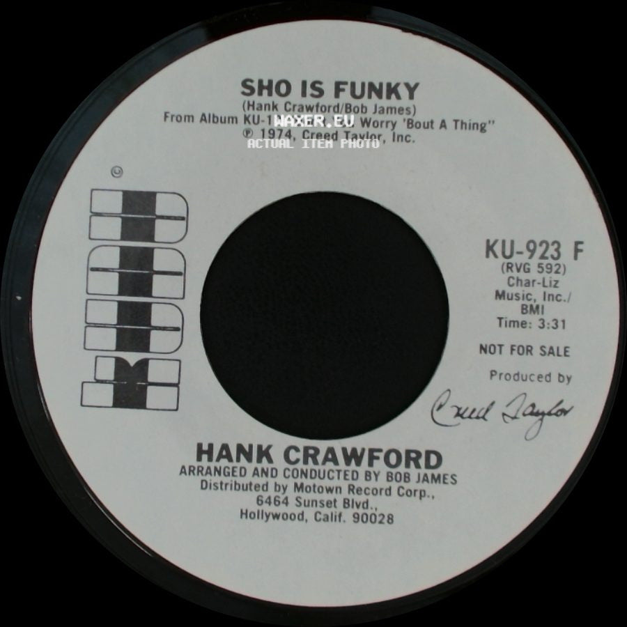 Hank Crawford - Sho Is Funky / Sho Is Funky side A