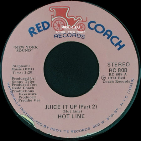 Hot Line - Juice It Up (Part 1) / Juice It Up (Part 2) side B