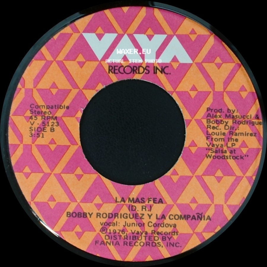 Bobby Rodriguez Y La Compañia - What Happened / La Mas Fea side B