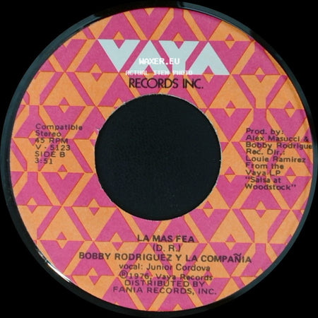 Bobby Rodriguez Y La Compañia - What Happened / La Mas Fea side B