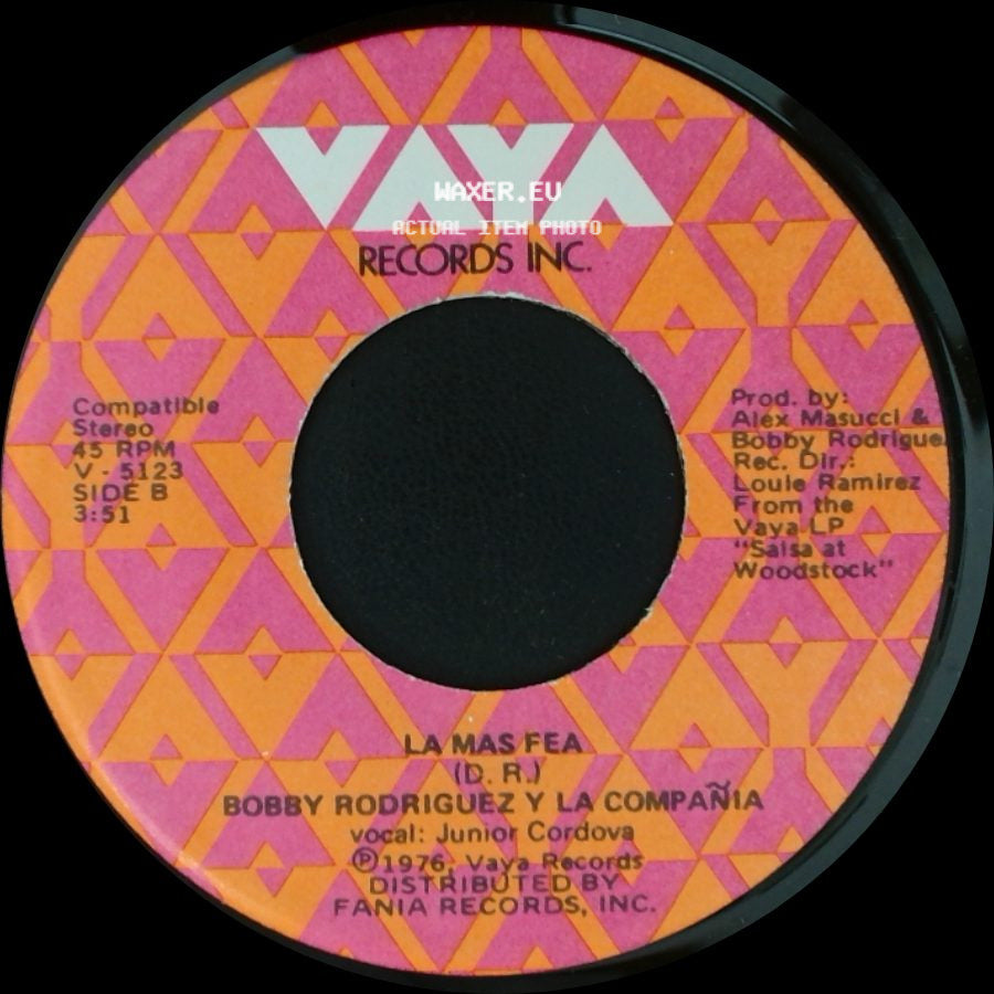 Bobby Rodriguez Y La Compañia - What Happened / La Mas Fea side B