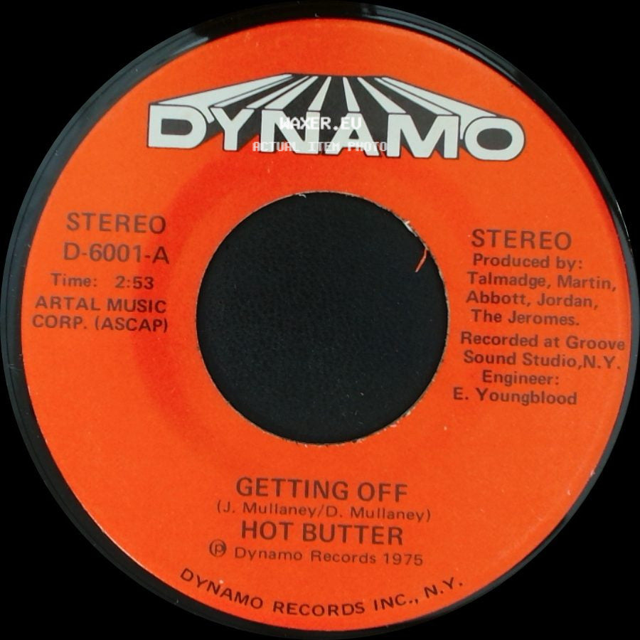 Hot Butter - Getting Off / Getting On side A