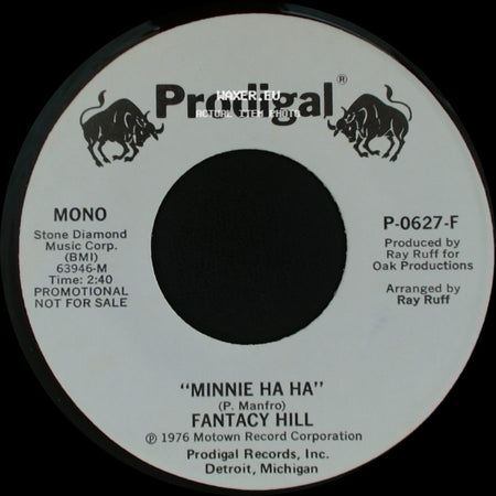 Fantacy Hill - Minnie Ha Ha / Minnie Ha Ha side B