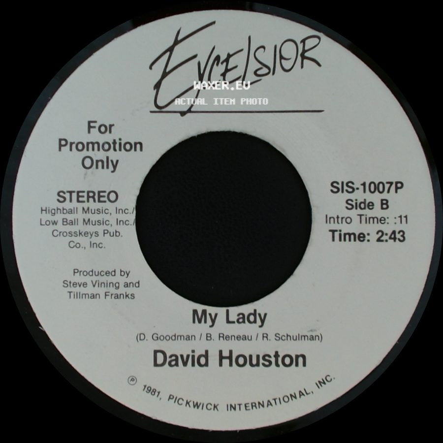 David Houston - My Lady / My Lady side B