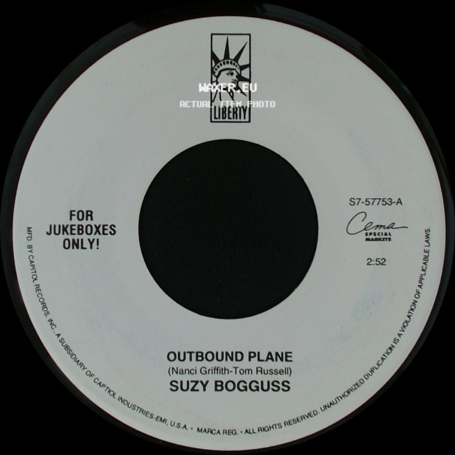 Suzy Bogguss - Outbound Plane / Yellow River Road side A