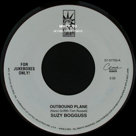 Suzy Bogguss - Outbound Plane / Yellow River Road side A