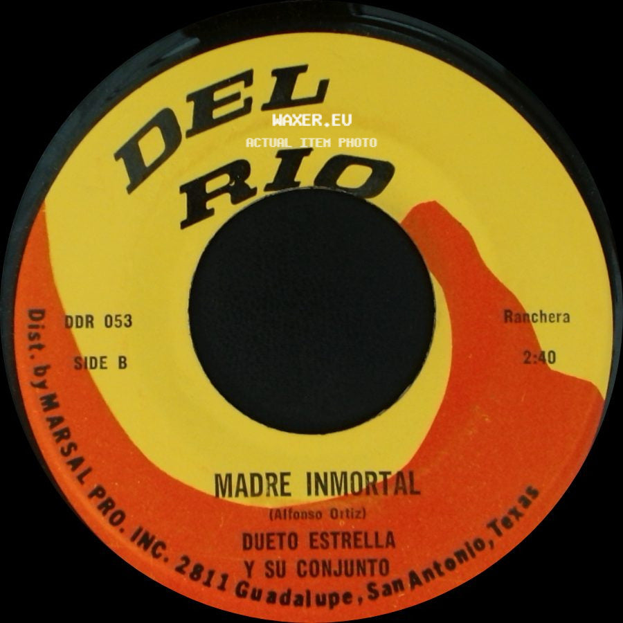 Dueto Estrella Y Su Conjunto - Acabame De Matar / Madre Inmortal side B