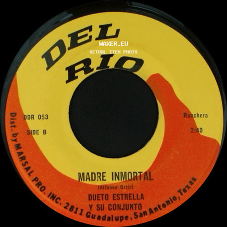 Dueto Estrella Y Su Conjunto - Acabame De Matar / Madre Inmortal side B