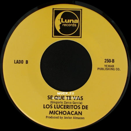Los Luceritos De Michoacan - Flor De Las Flores / Se Que Te Vas side B