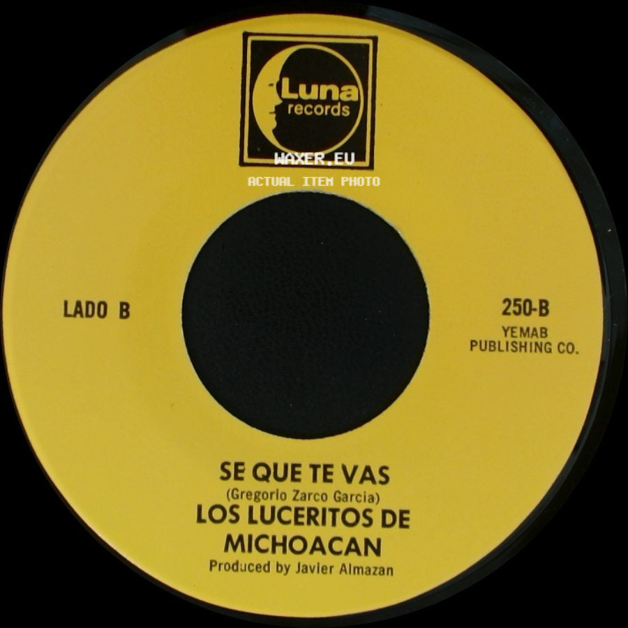 Los Luceritos De Michoacan - Flor De Las Flores / Se Que Te Vas side B