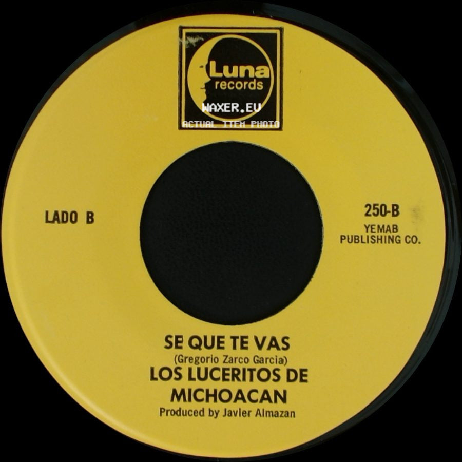 Los Luceritos De Michoacan - Flor De Las Flores / Se Que Te Vas side B