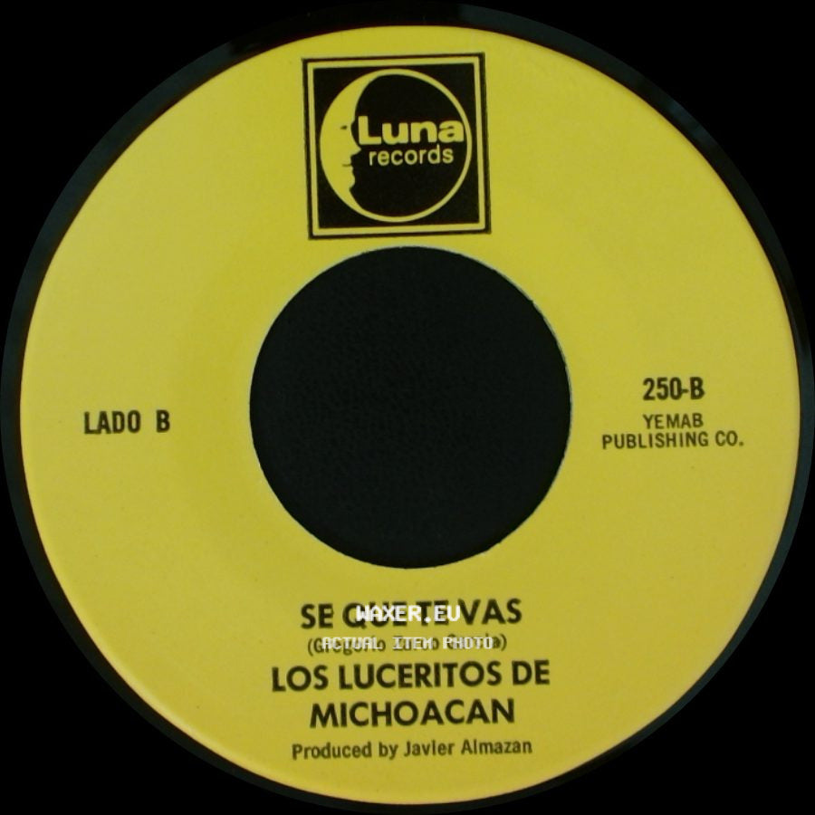 Los Luceritos De Michoacan - Flor De Las Flores / Se Que Te Vas side B