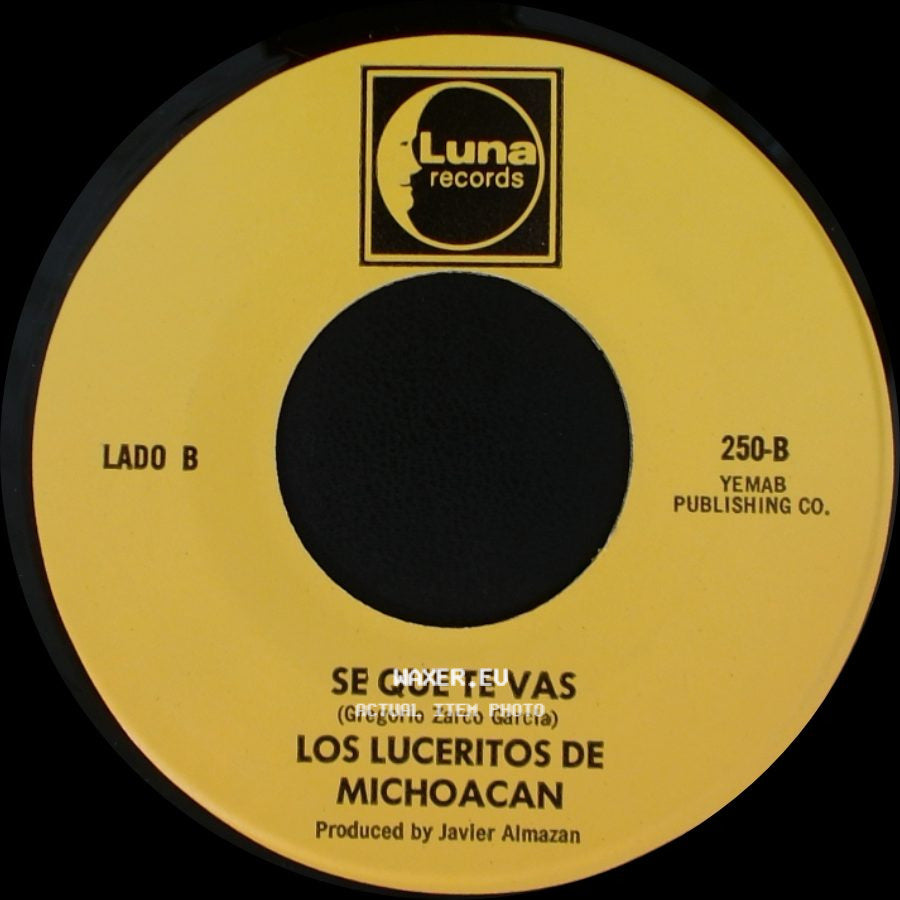 Los Luceritos De Michoacan - Flor De Las Flores / Se Que Te Vas side B