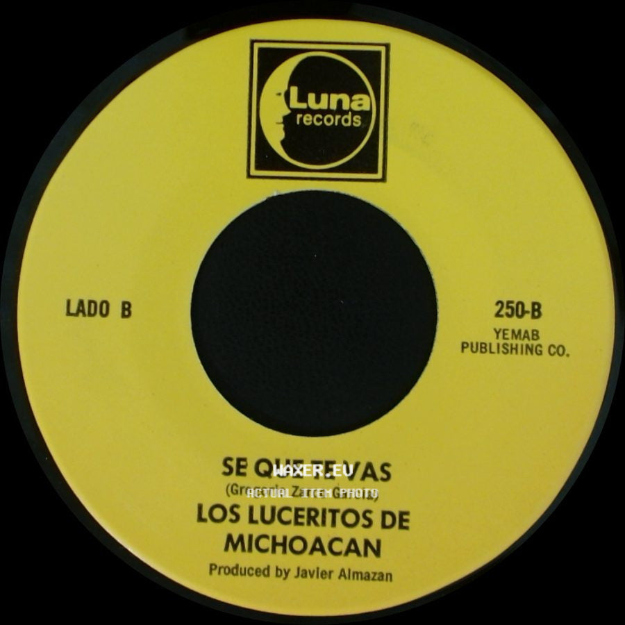 Los Luceritos De Michoacan - Flor De Las Flores / Se Que Te Vas side B