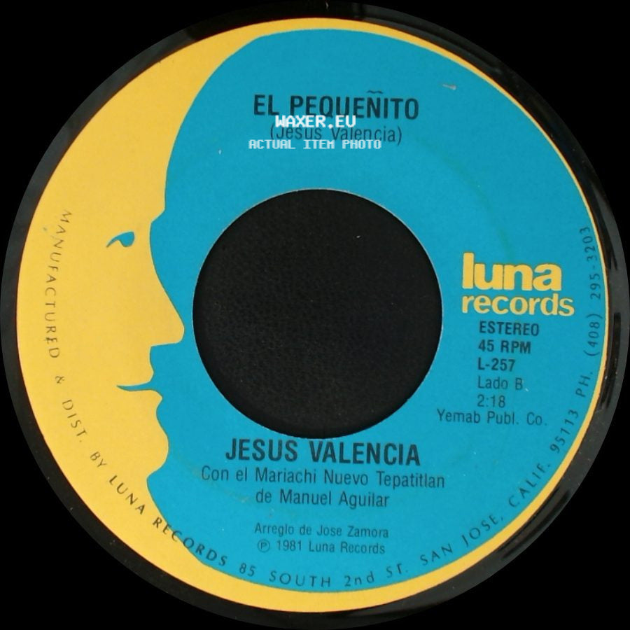 Jesus Valencia - Pajarillo Pajarillo / El Pequeñito side B
