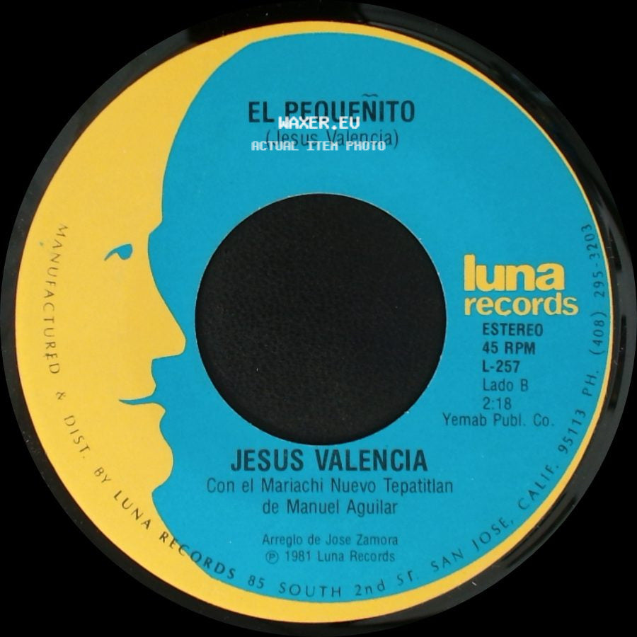 Jesus Valencia - Pajarillo Pajarillo / El Pequeñito side B