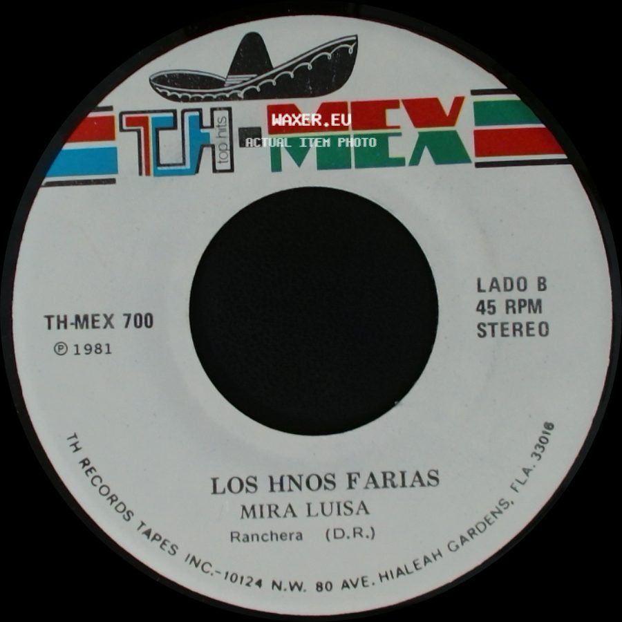 Los Hnos Farias - Las Seis Mancornadas / Mira Luisa side B
