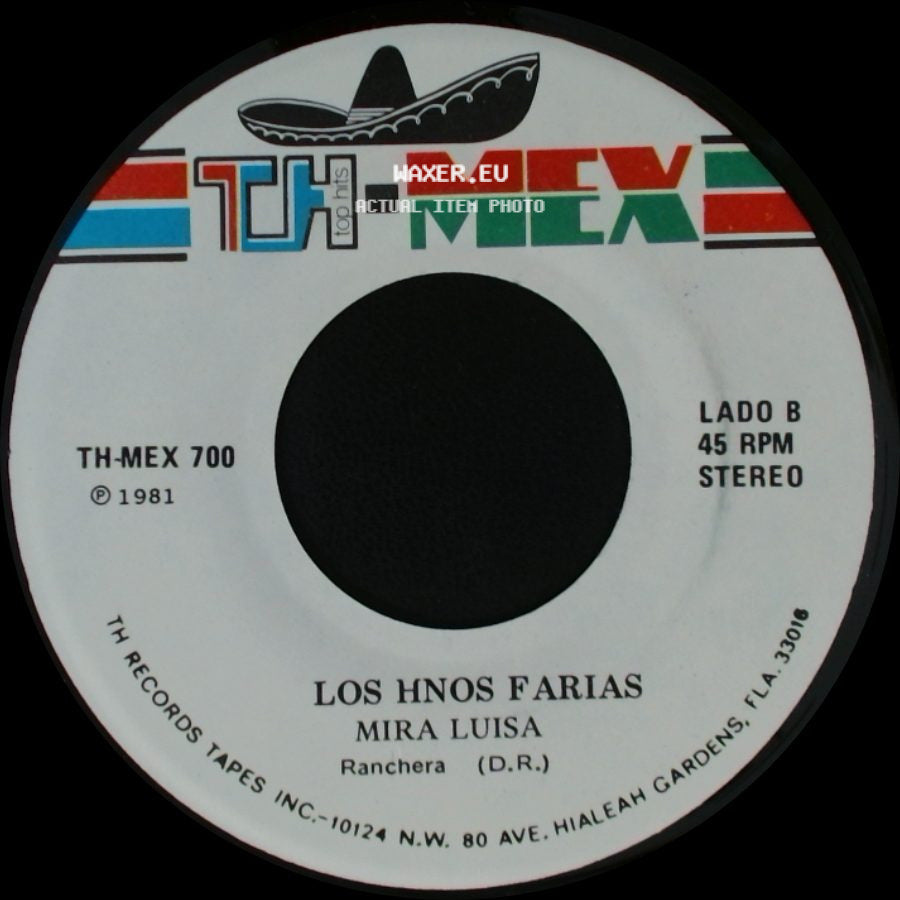 Los Hnos Farias - Las Seis Mancornadas / Mira Luisa side B