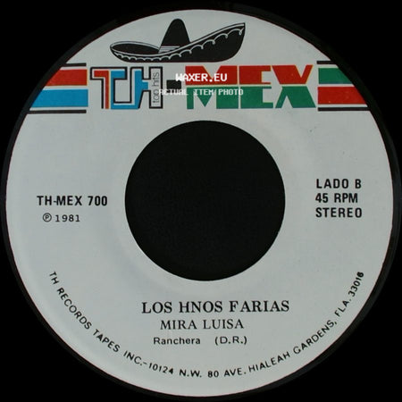 Los Hnos Farias - Las Seis Mancornadas / Mira Luisa side B