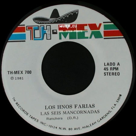 Los Hnos Farias - Las Seis Mancornadas / Mira Luisa side A