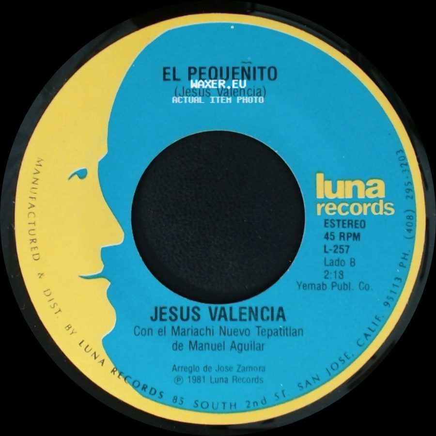 Jesus Valencia - Pajarillo Pajarillo / El Pequenito side B