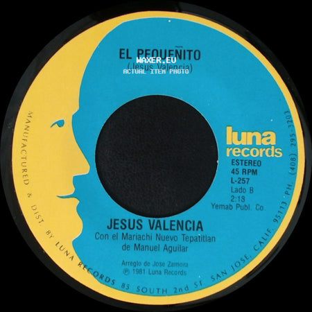 Jesus Valencia - Pajarillo Pajarillo / El Pequeñito side B