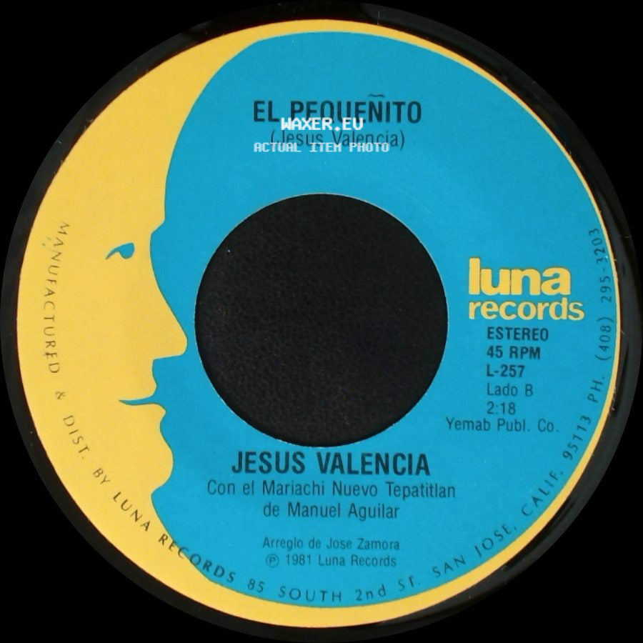 Jesus Valencia - Pajarillo Pajarillo / El Pequeñito side B