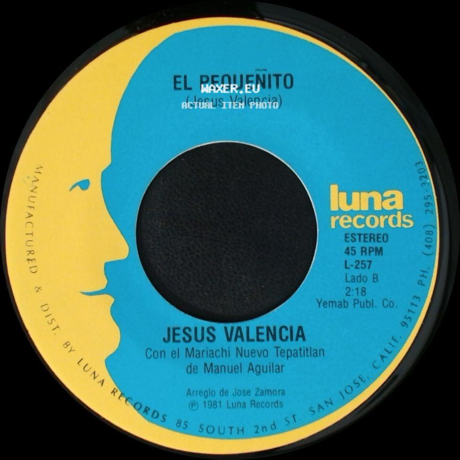 Jesus Valencia - Pajarillo Pajarillo / El Pequeñito side B
