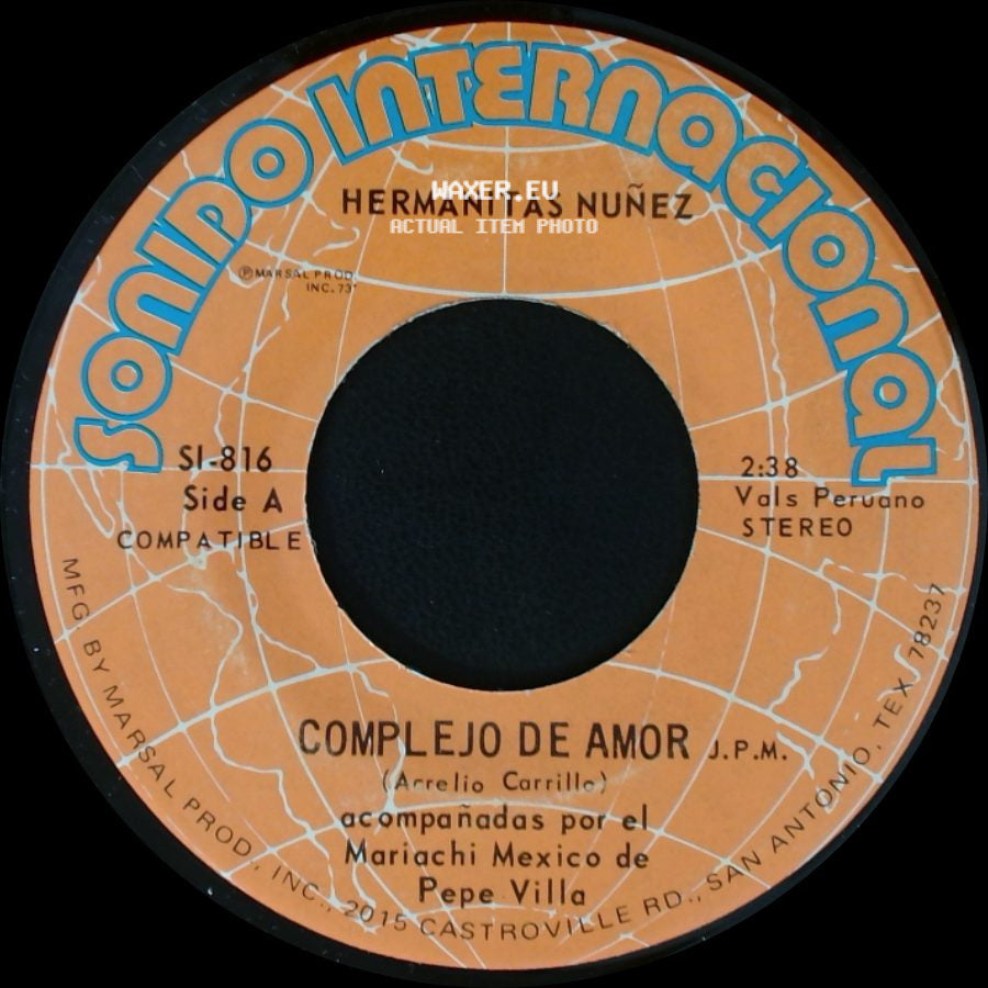 Hermanitas Nuñez - Complejo De Amor / Quedate side A