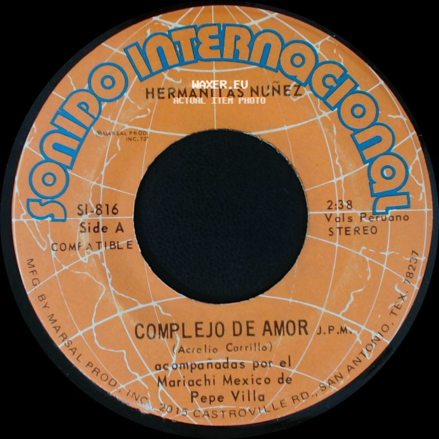 Hermanitas Nuñez - Complejo De Amor / Quedate side A