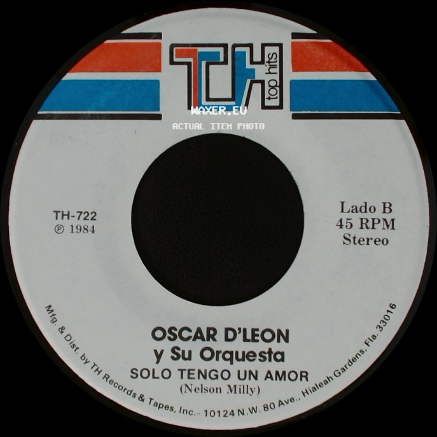 Oscar D'leon Y Su Orquesta - Se Solicita Un Novio / Solo Tengo Un Amor side B