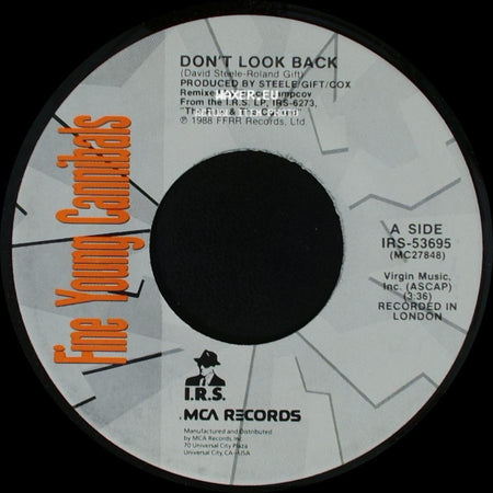 Fine Young Cannibals - Don't Look Back / As Hard As It Is side A