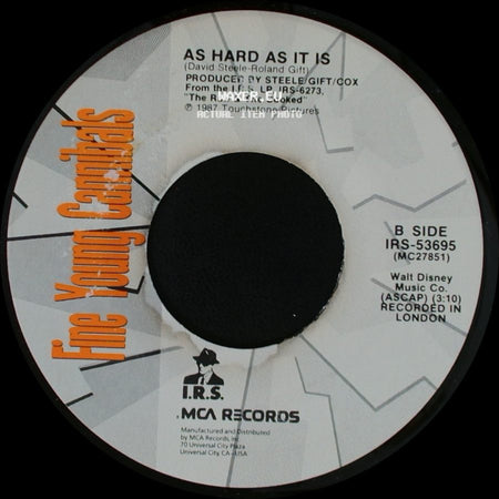 Fine Young Cannibals - Don't Look Back / As Hard As It Is side B