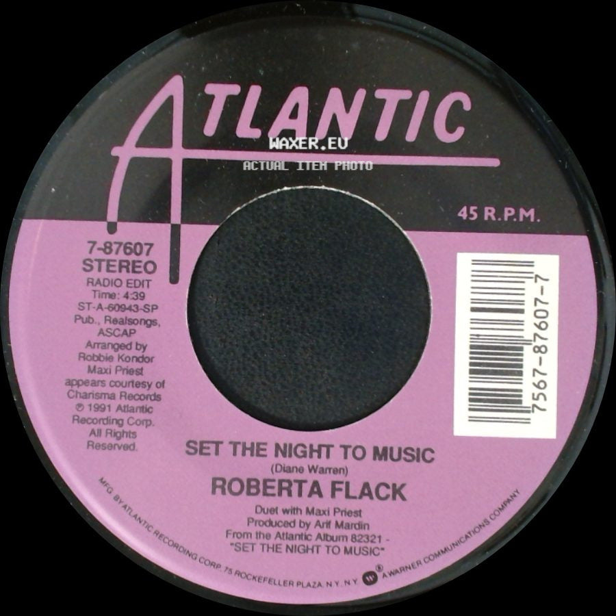 Roberta Flack - Set The Night To Music / Natural Thing side A