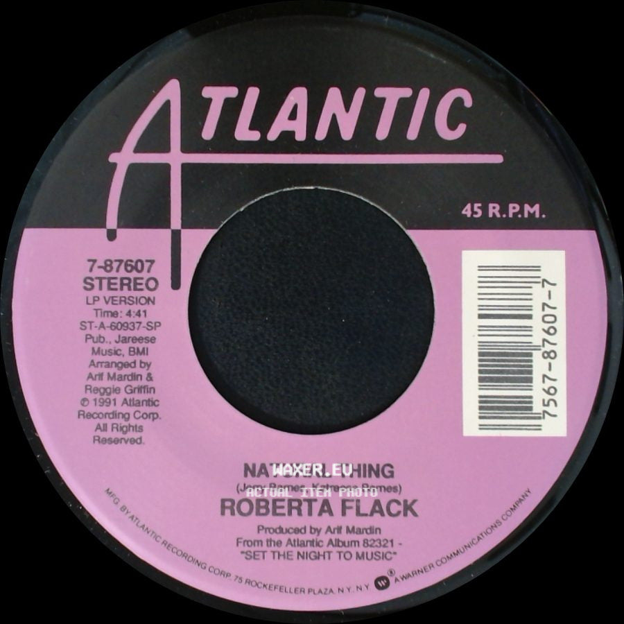 Roberta Flack - Set The Night To Music / Natural Thing side B