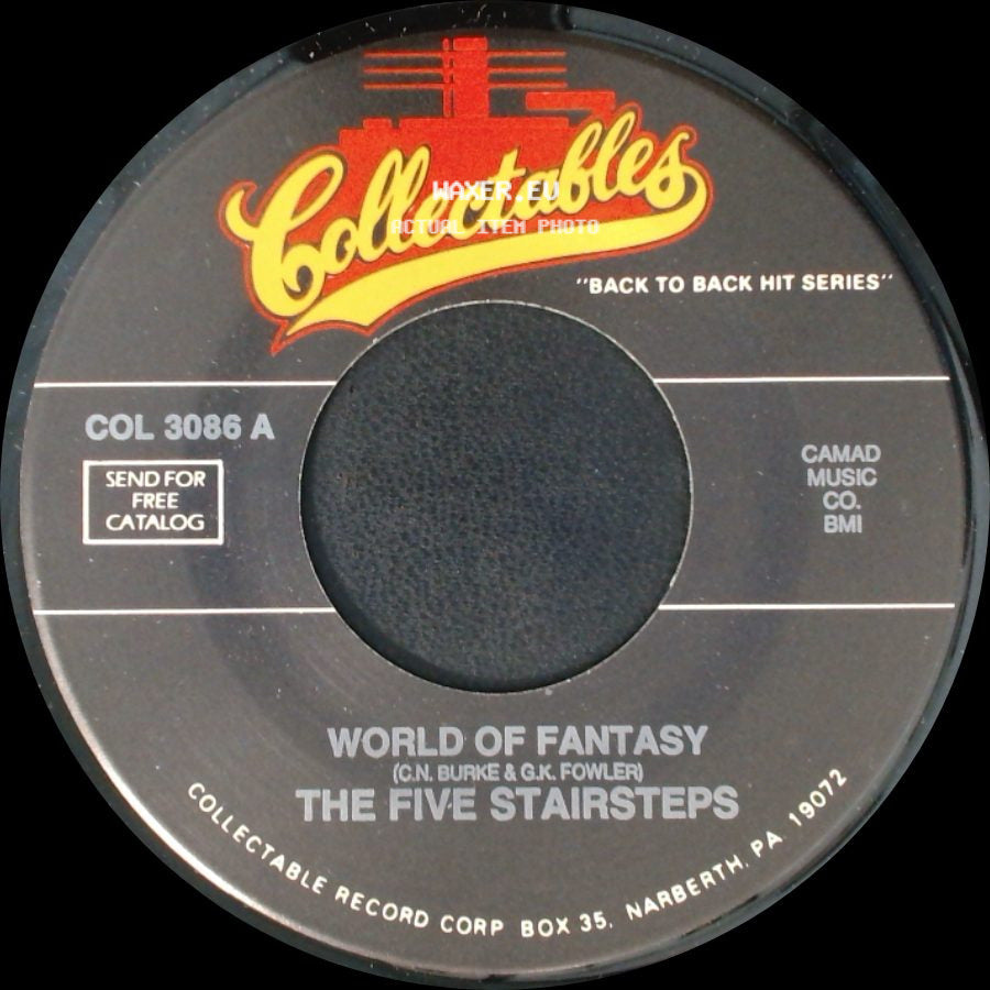 The Five Stairsteps - World Of Fantasy / Come Back side A