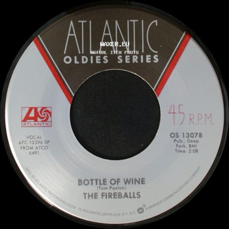 The Fireballs - Bottle Of Wine / Long Green side A